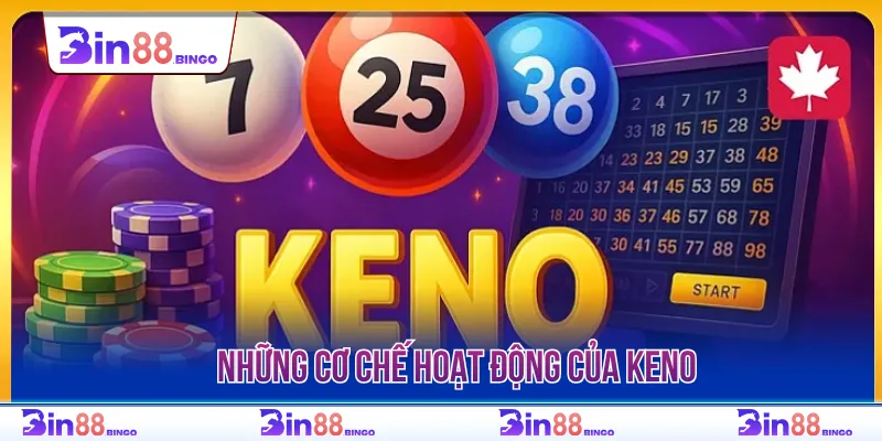 Kết quả của Keno BIN88 được xác định minh bạch
